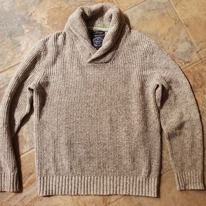 American Eagle Shawl Collar Sweater